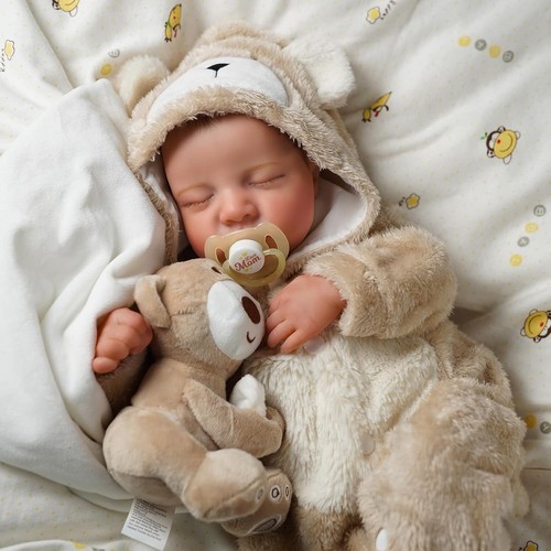 Realistic reborn baby boy - 17",
