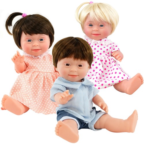 Down syndrome baby dolls - syndrome,
