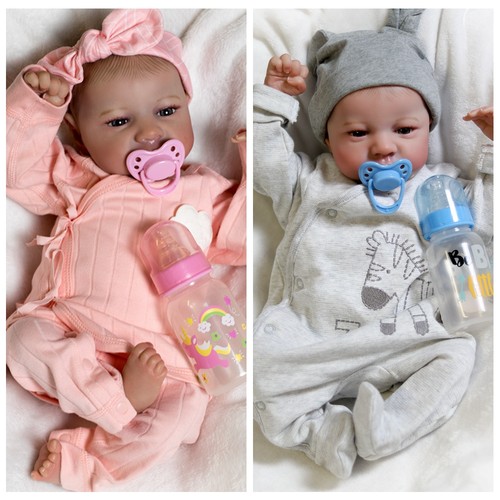 Realistic reborn baby twins - reborn,
